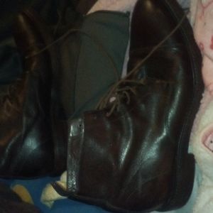 Paul Smith Brown leather boots, 41.5 UK/9.5 US.